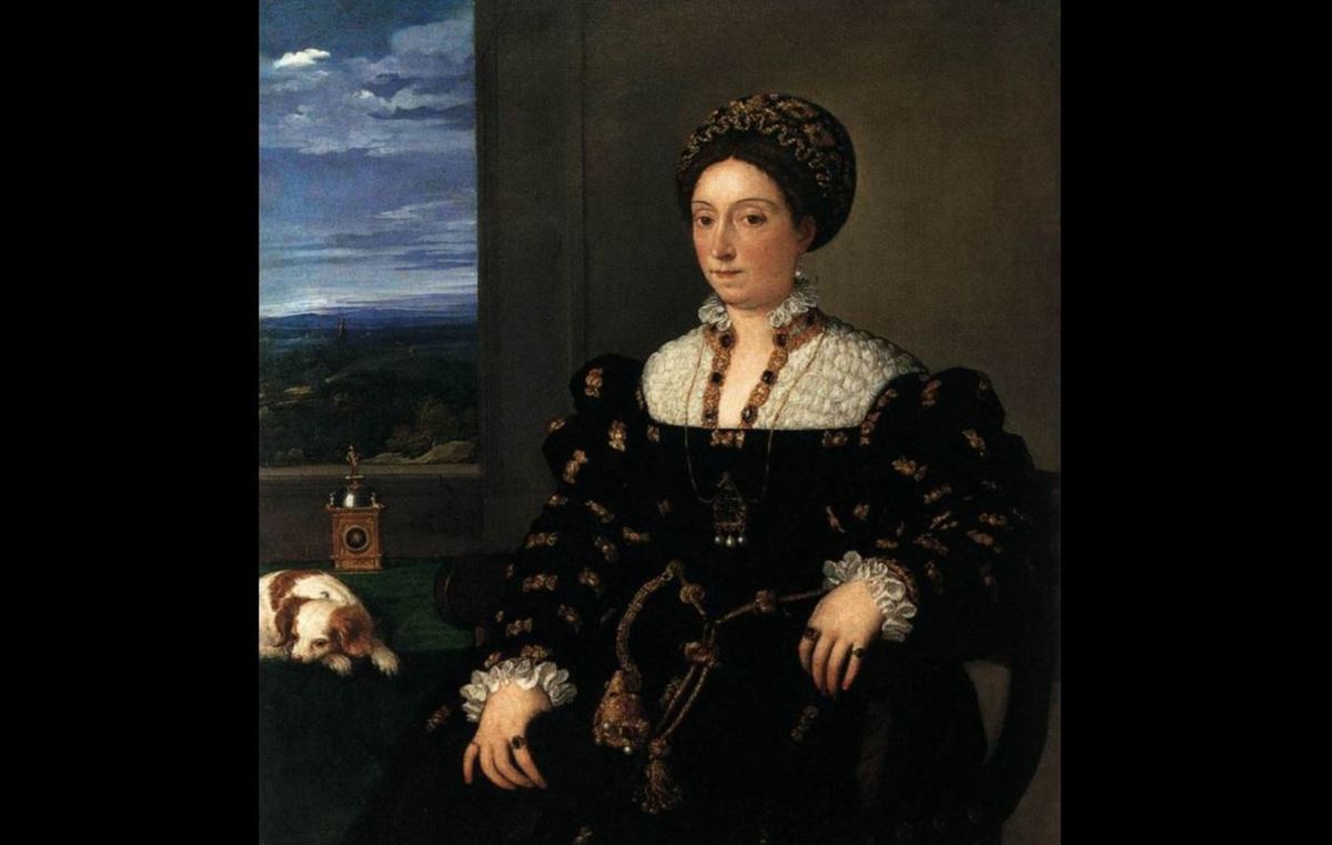 Portrait of Eleonora Gonzaga Della Rovere by Titian 1538